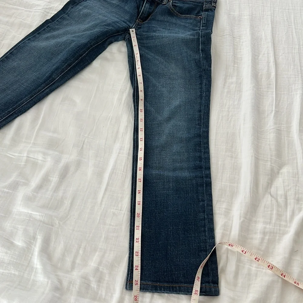 JCREW Matchstick Jeans in Dark Wash size 25S